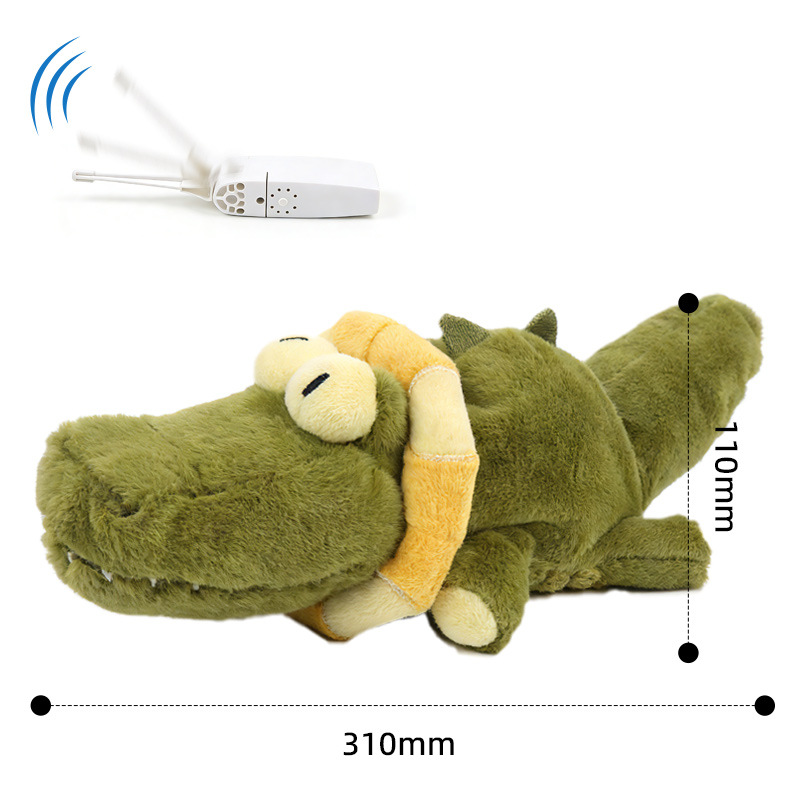 Electric Plush Dog Toy Vibrating Interactive Rechargeable — image 1