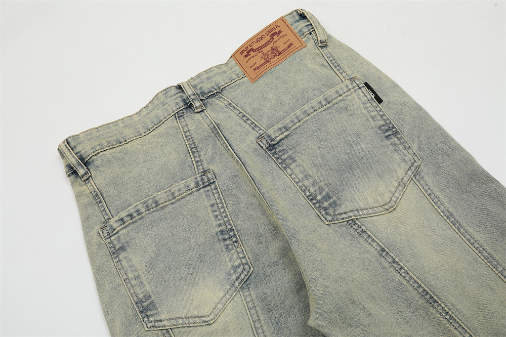 Denim Trousers American Street Fashion INS Men