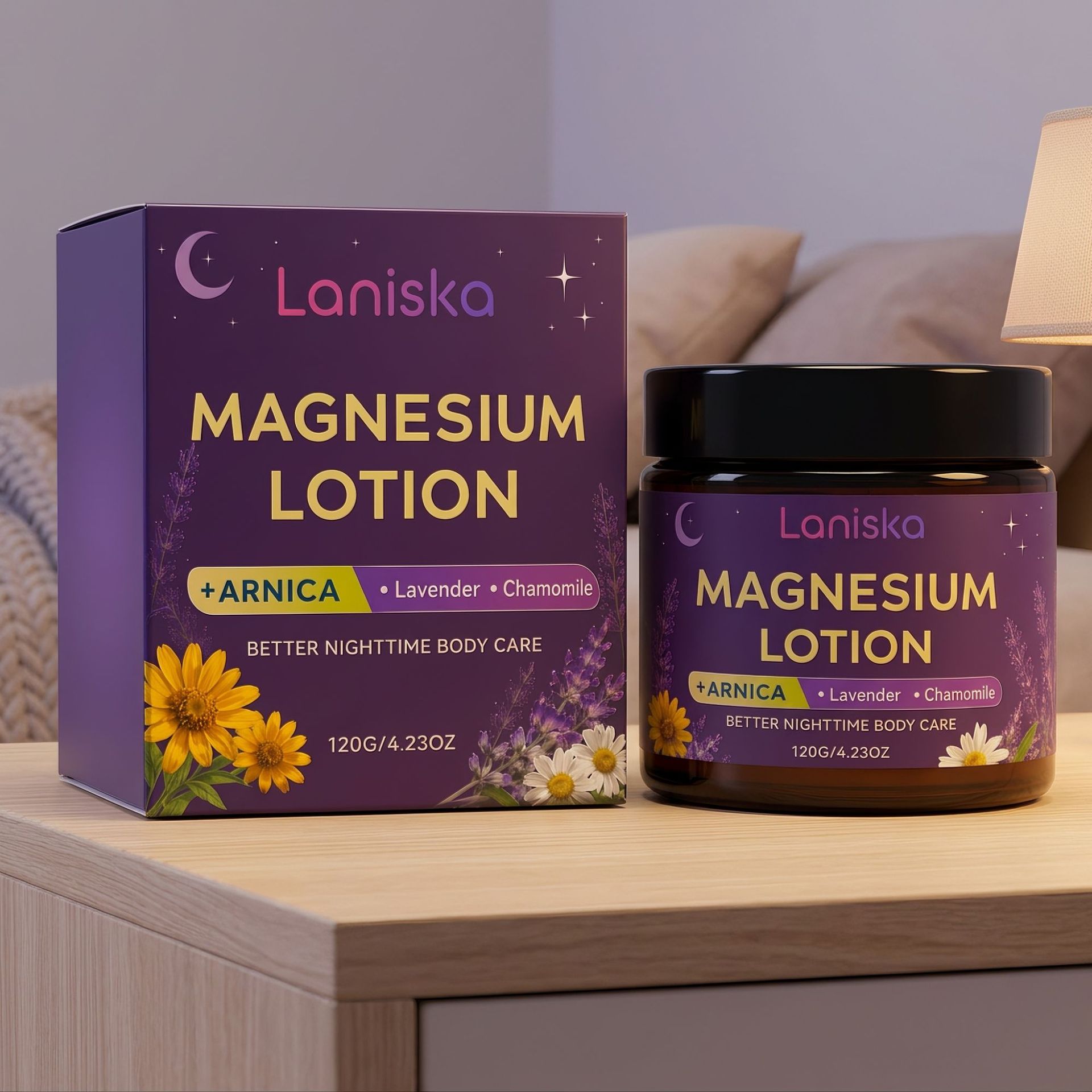 Moisturizing And Soothing Body Care Night Magnesium Cream