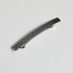 Japanese And Korean Fashion New Concave-convex Style Metal Spring Clip - Silver - View 1