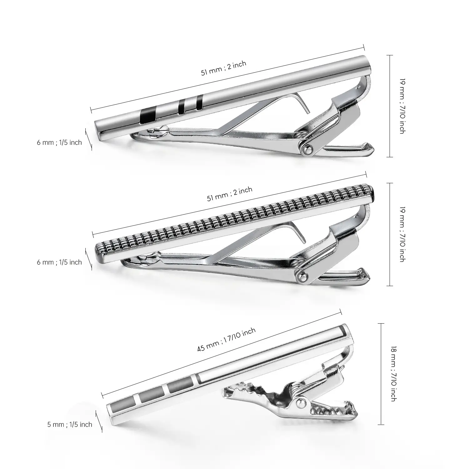 Men's Business Metal Tie Clip