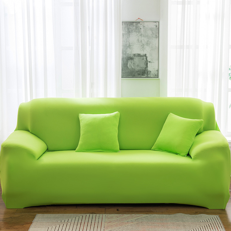 Simple Versatile Solid-color Stretch Sofa Cover For Home Use