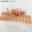 UV Gel Nail Sticker Semi-cured Semi-baked UV Nail Beauty Patch view 56