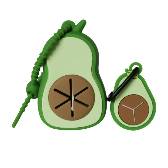 Silicone Pooper Scooper Dog Waste Bag Feces Avocado Clip Silicone Dispenser 4Set - Shop at LoveMi