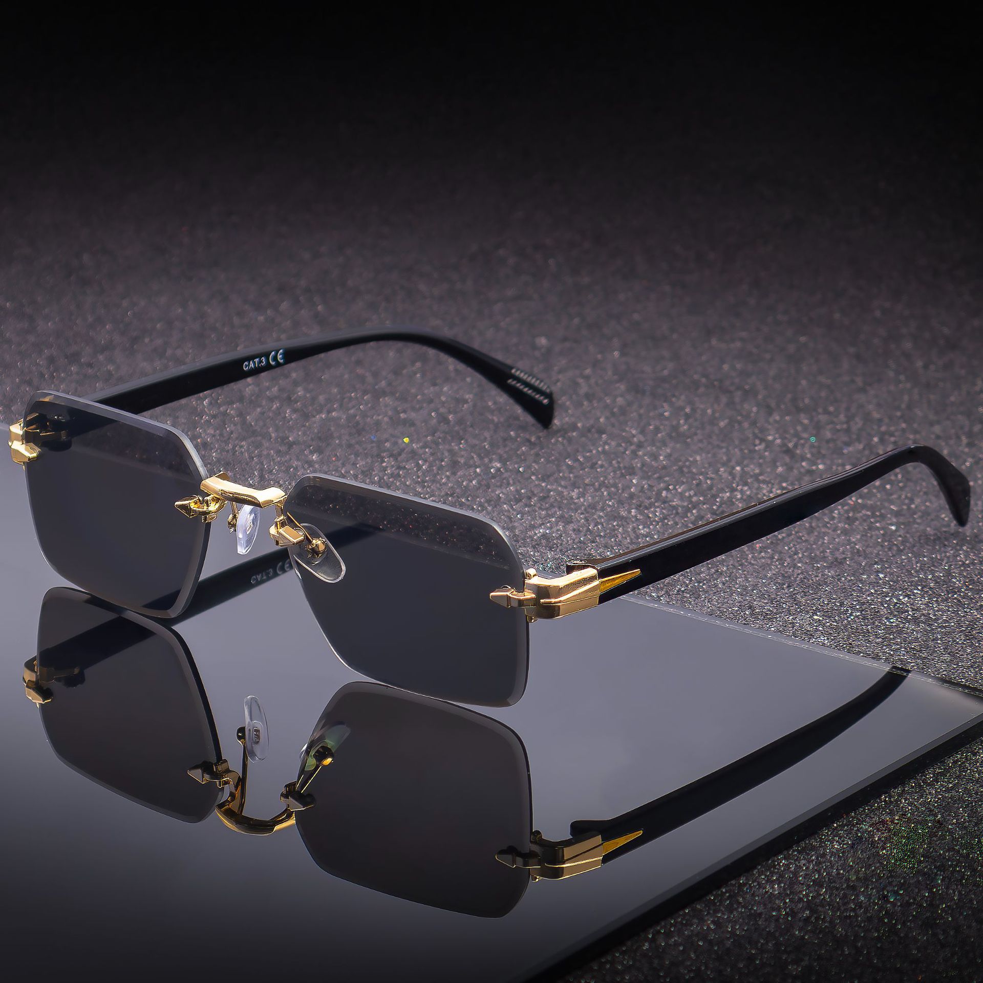 Men's Frameless Fashion Sunglasses