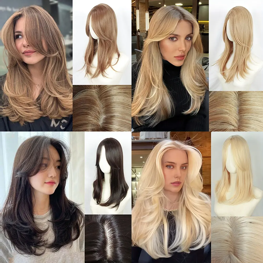 European And American Womens Hair Extension Piece