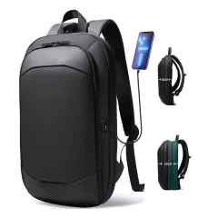 Computer Backpack Belt USB Charger Port - Black - View 1