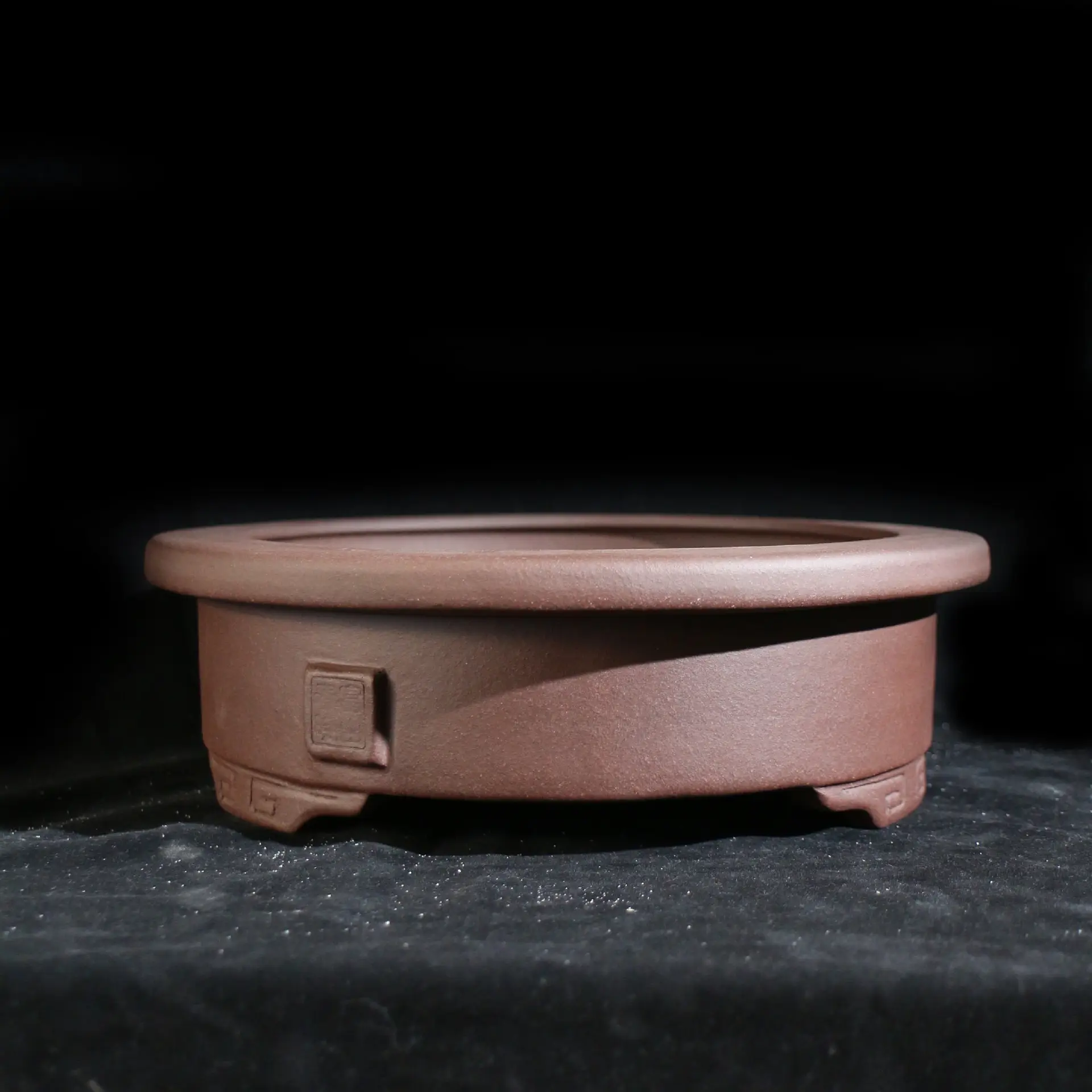 Yixing Zisha Flower Pot Lotus-shaped