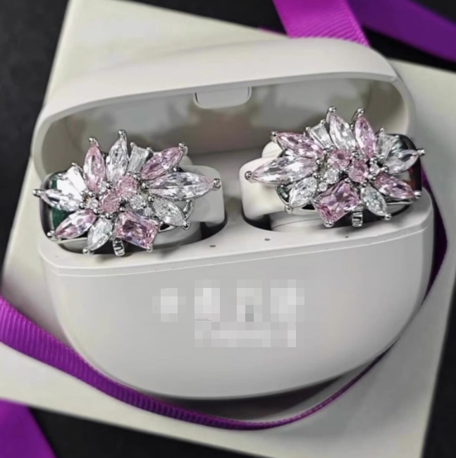 Clip para Auriculares de Circón Exquisito - imagen 1