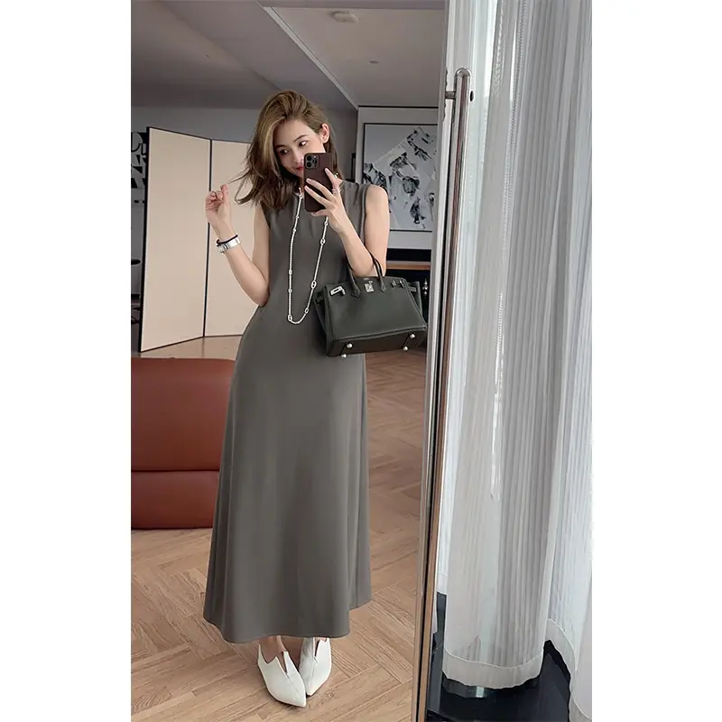 Round Neck Short Sleeve Dress