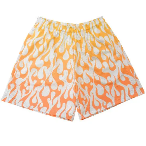 Sports Five-point Pants Printed Mesh Breathable Loose-fit