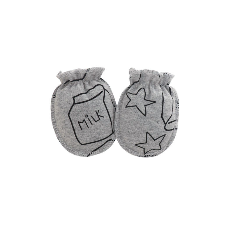 Pure Cotton Gray Milk Bottle