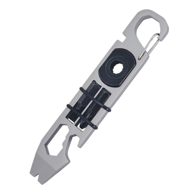 Multi-tool Screwdriver Pry Bar Bottle Openercompact For Outdoor Use
