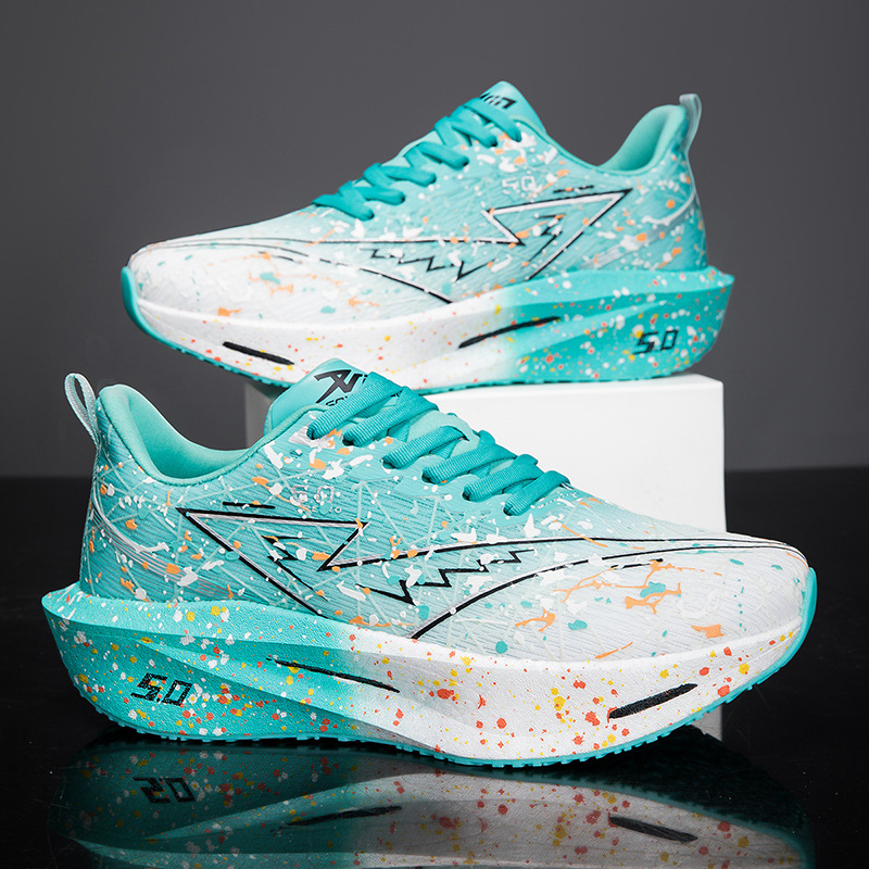 Iridescent Running Shoes Fashionable Mesh Sneakers For Jogging And Sports 5