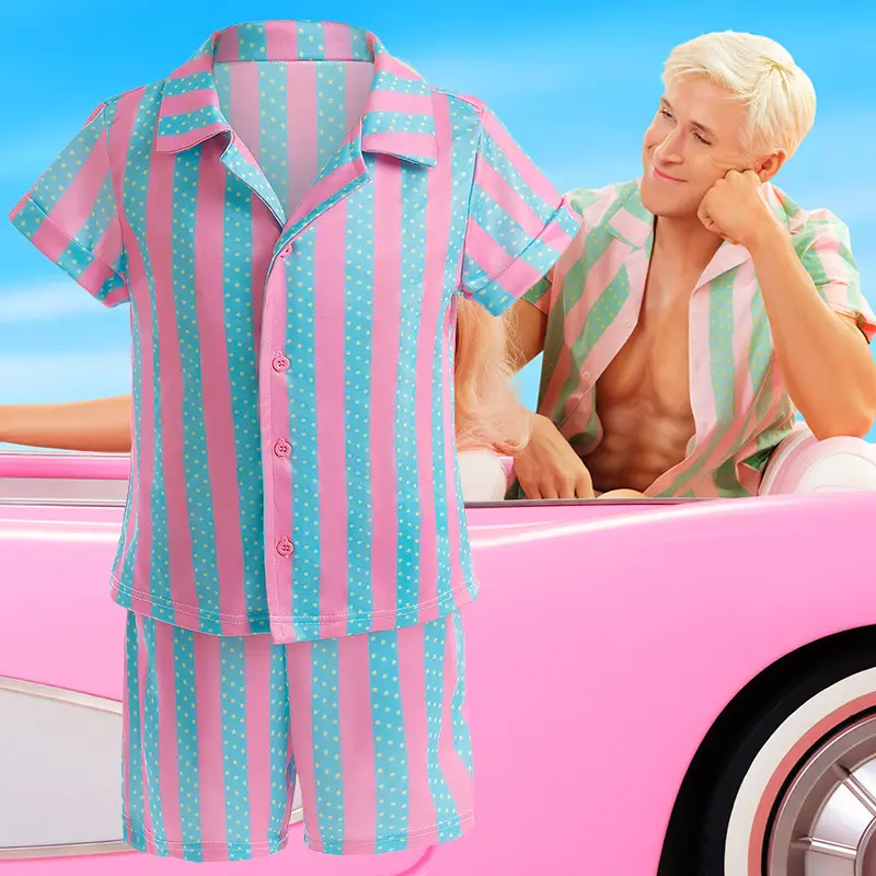 Short Sleeve Suit Beach Role-playing Two-piece