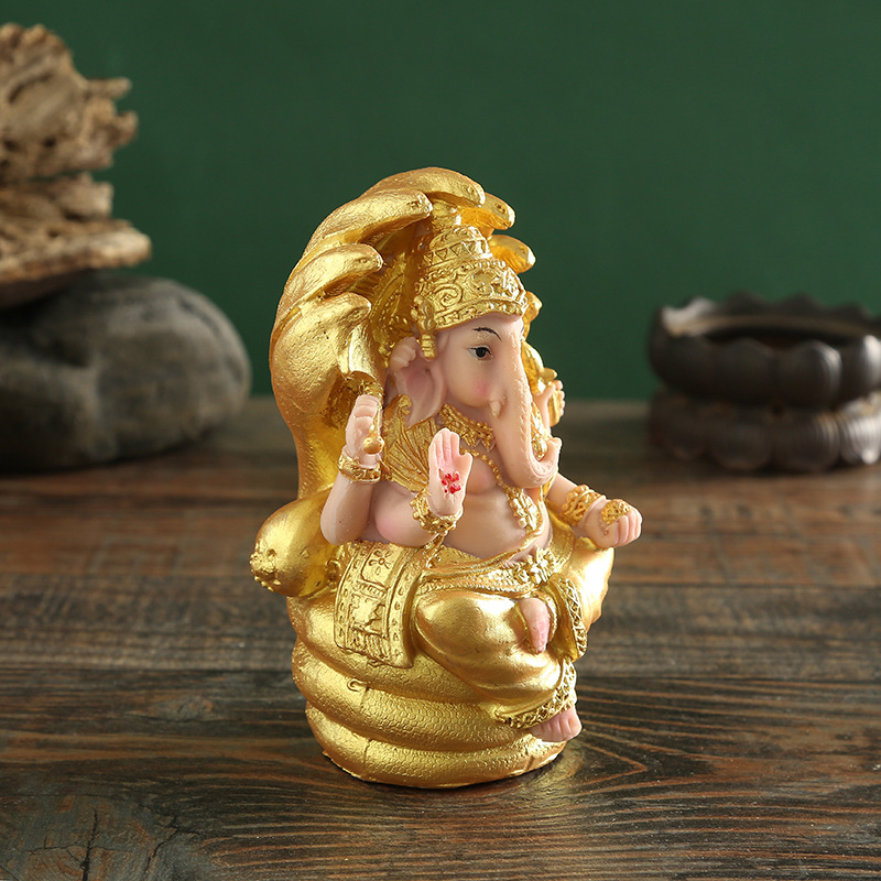 Title 5, European Buddha Resin Crafts Ornament