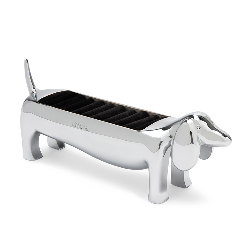 Sausage Dog Ring Setting Storage Jewelry Display Stand