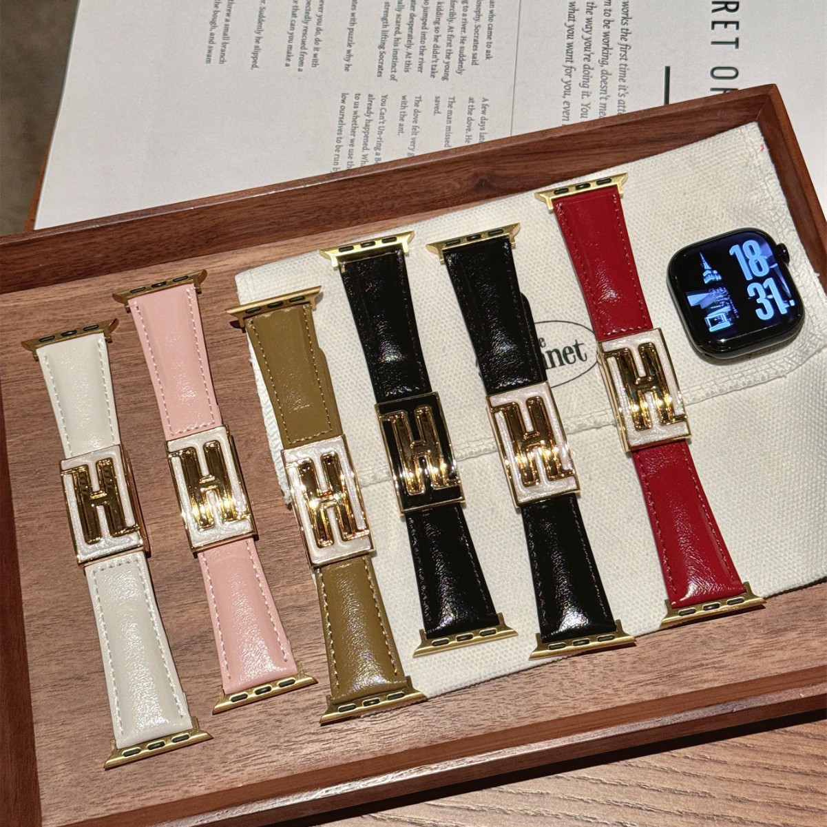 New Double-F Magnetic Clasp For Watch Straps