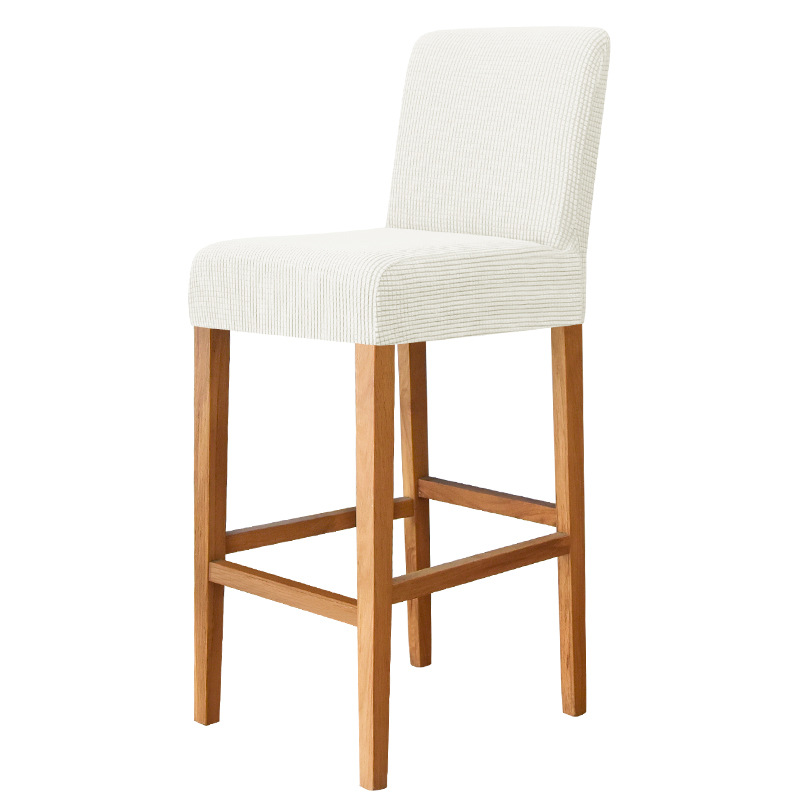 housse de tabouret de bar Stretch Velours CHARAMA