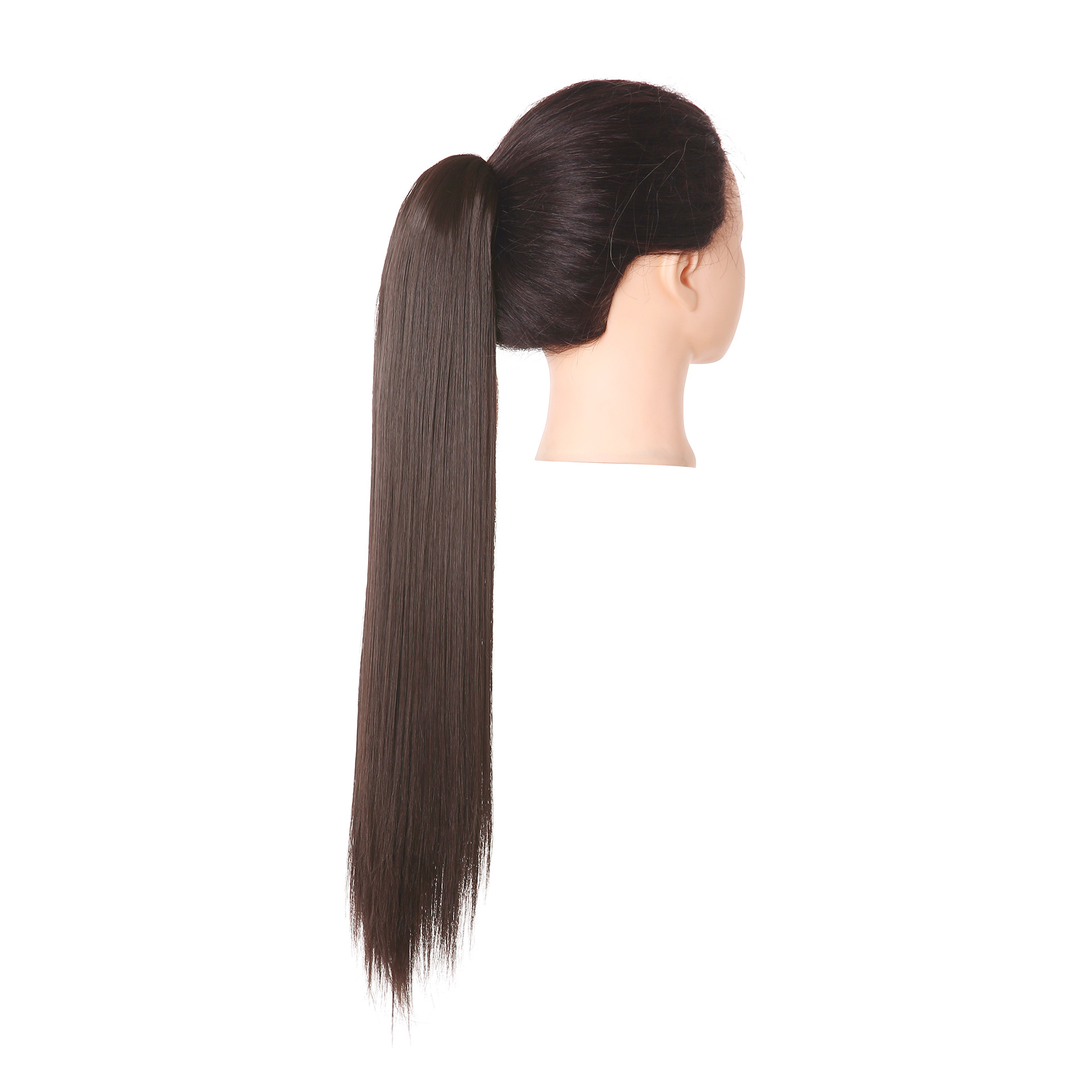 European And American Synthetic Fiber Ponytail Wigs For Women