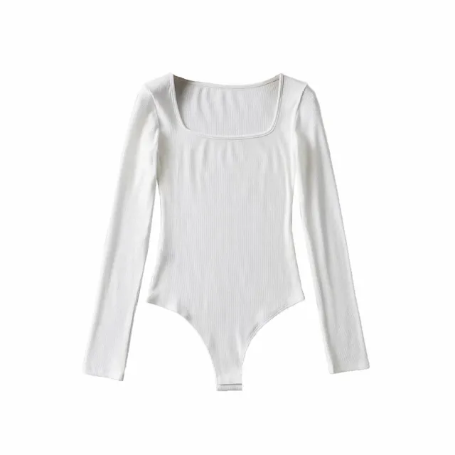 Early Spring Brushed Versatile T shirt Jumpsuit White - Shop at LoveMi
