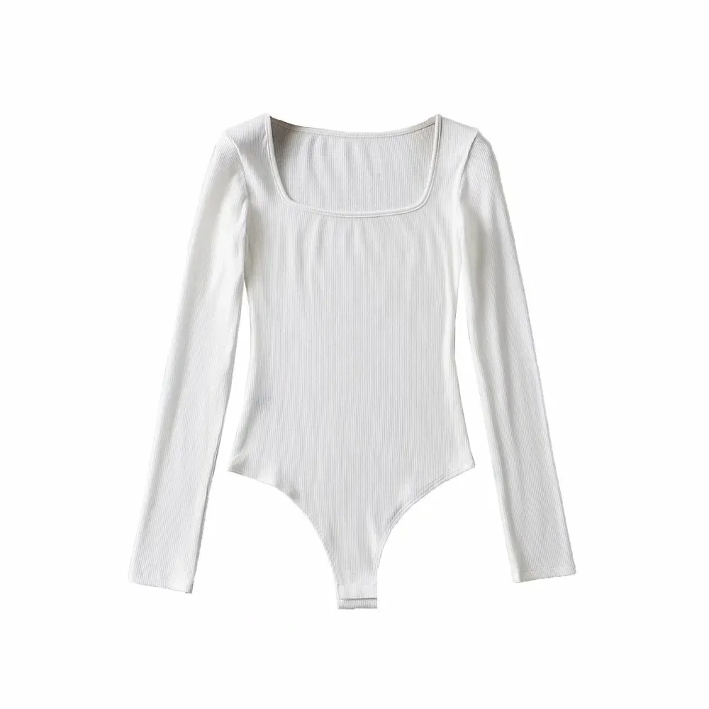 Early Spring Brushed Versatile T-shirt Jumpsuit - White