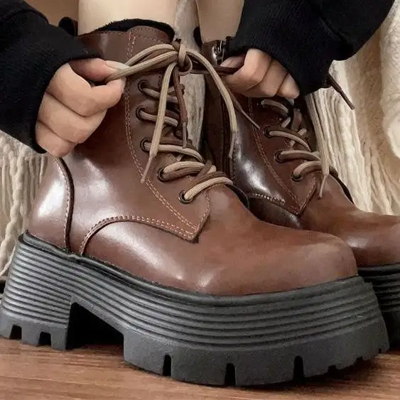 Fashionable Casual Thick-soled Non-slip Boots