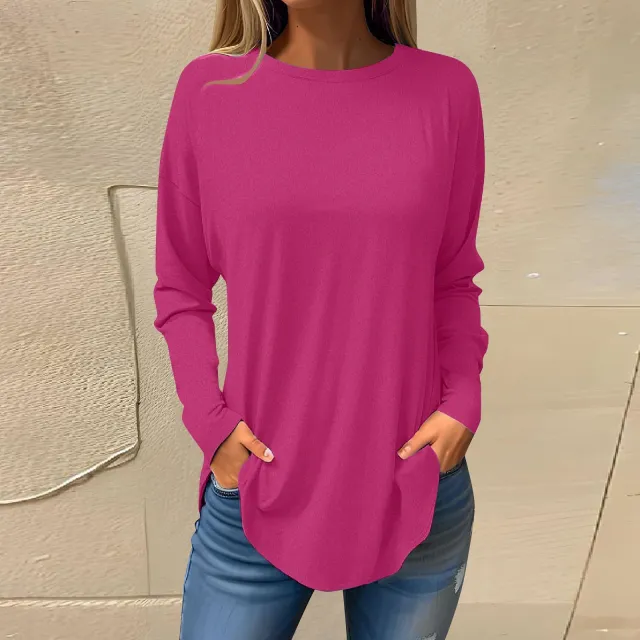 Women's Versatile Long Sleeve T shirt Personalized Street Style Loose Print G67Z1974 Xxl - Shop at LoveMi