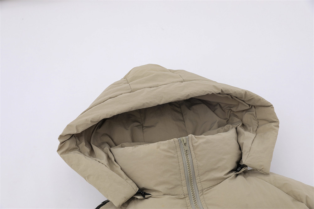 Long Below The Knee Hooded Cotton Jacket Male - Image 6