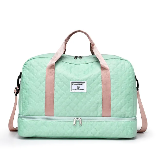 Fashion Portable Large Capacity Buggy Leisure Travel Bag Green - Shop at LoveMi