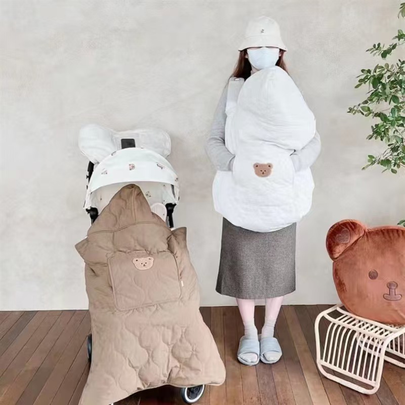 Baby Stroller Windproof Blanket Outdoor Swaddle Blanket
