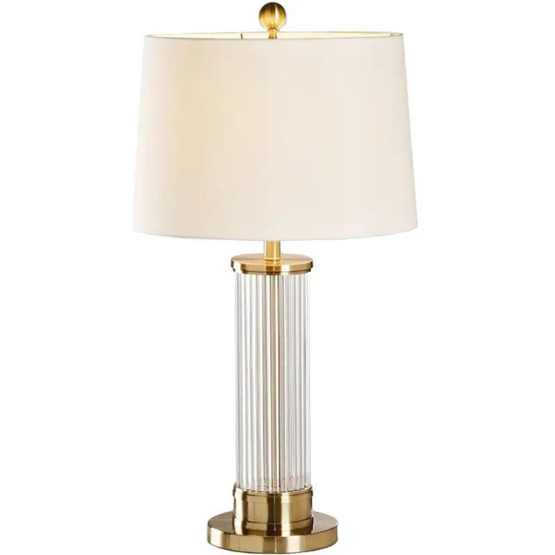 Creative American-style Minimalist Designer Soft Furnishings Light Luxury Table Lamp