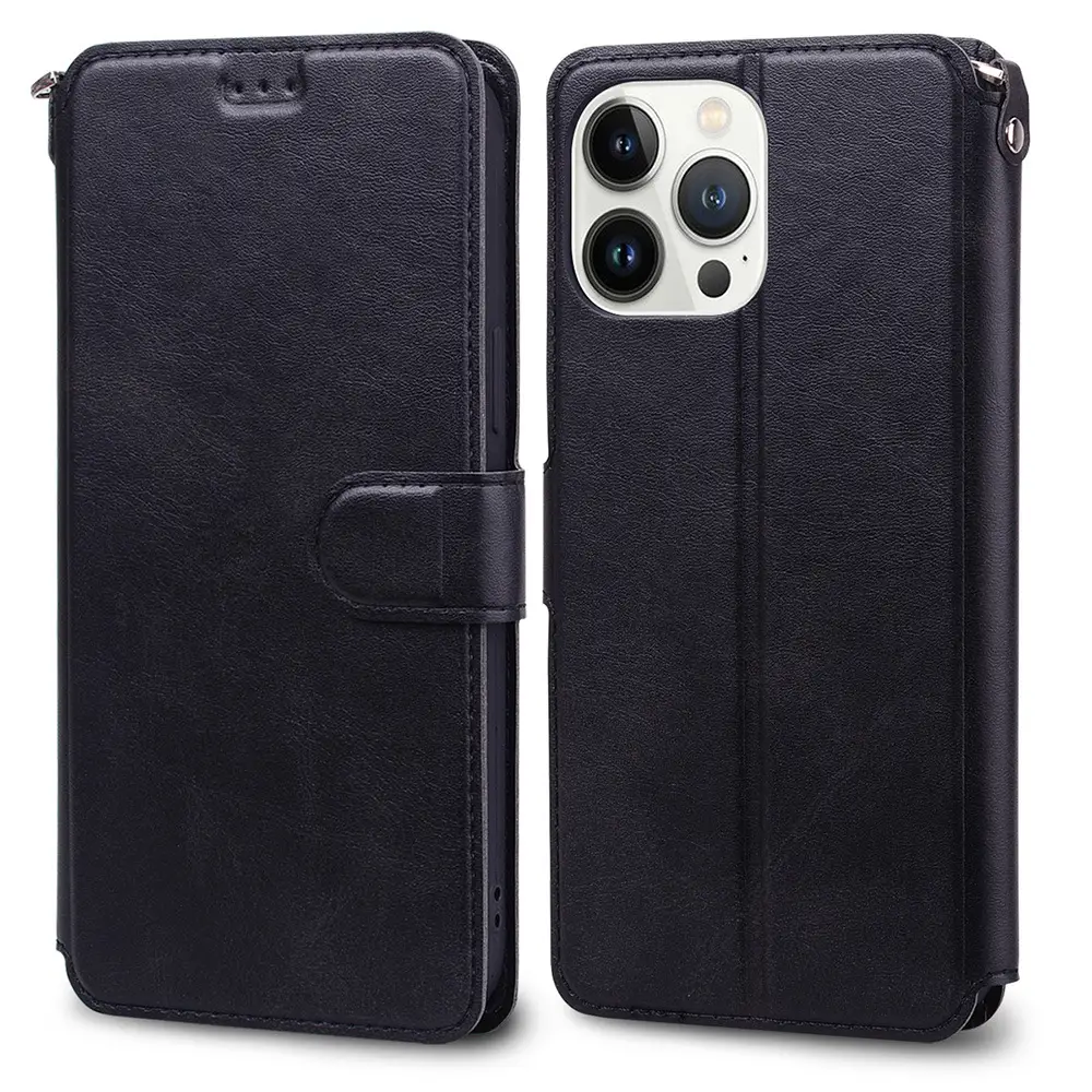 Leather Case For 16 Pro Max