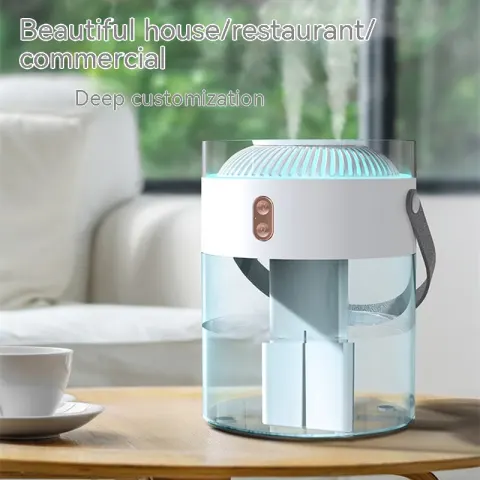 Large Capacity Double Spray Humidifier 26L Ambience Light Commercial