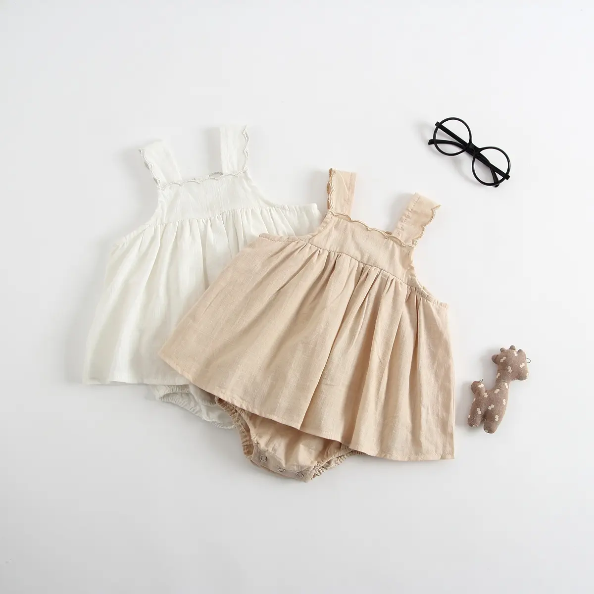 Baby Romper Princess Dress Jumpsuits Suspenders
