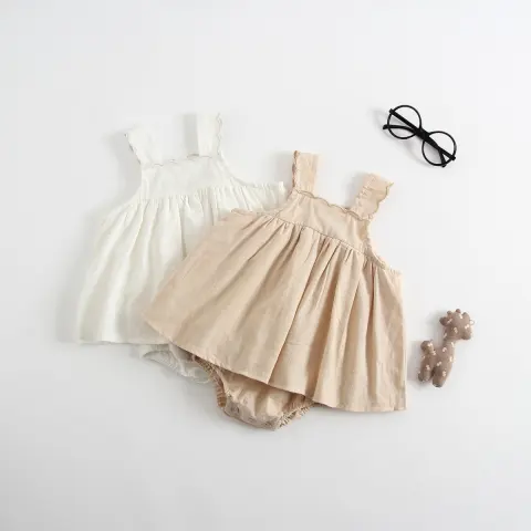 Baby Romper Princess Dress Jumpsuits Suspenders