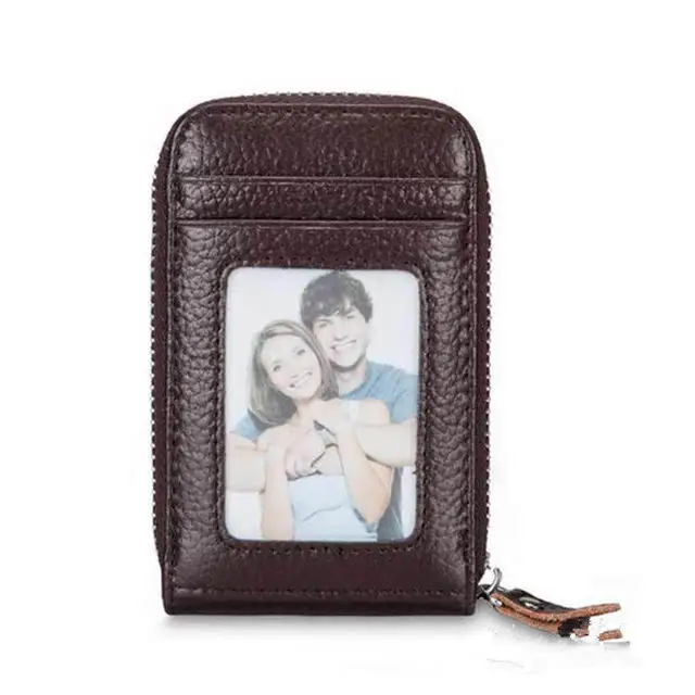 Men's Wallet Genuine PU Leather Credit Card