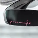 Hello Beautiful Car Rearview Mirror Stickers view 16