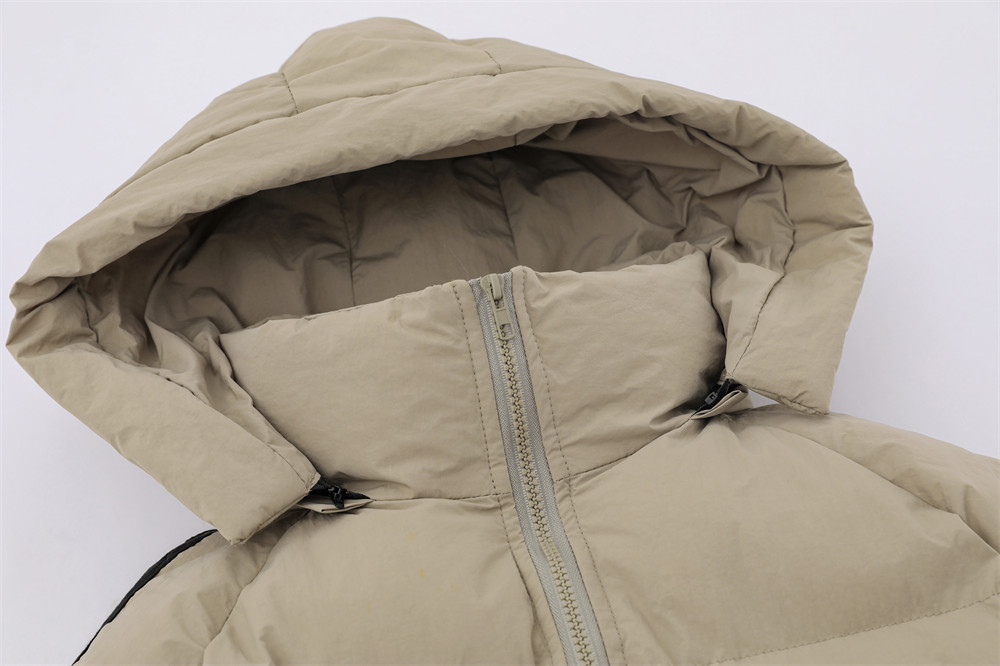 Long Below The Knee Hooded Cotton Jacket Male - Image 8