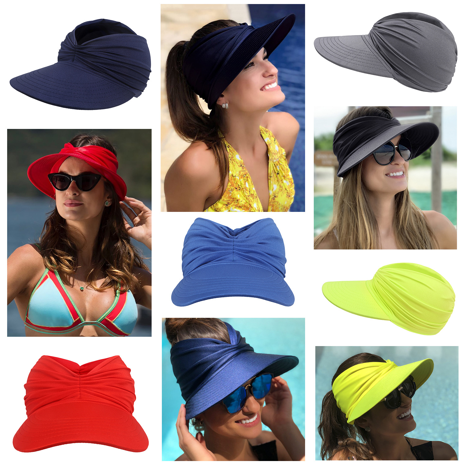 Title 7, Womens New Empty Top Sunscreen Sports Beach Su...