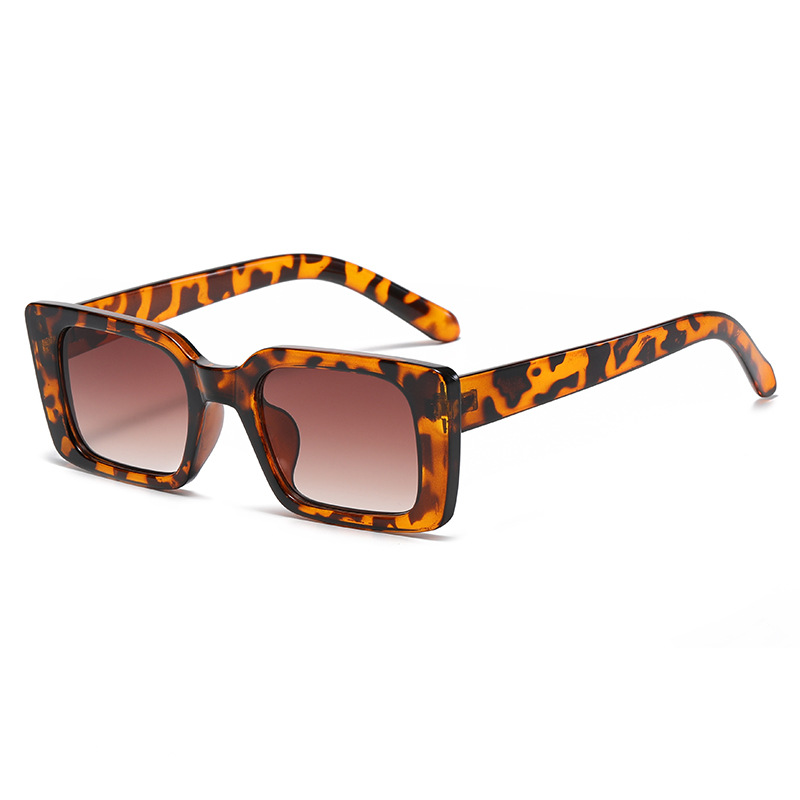 Square Small Frame Simple Fashion Vintage Sunglasses - Image 2