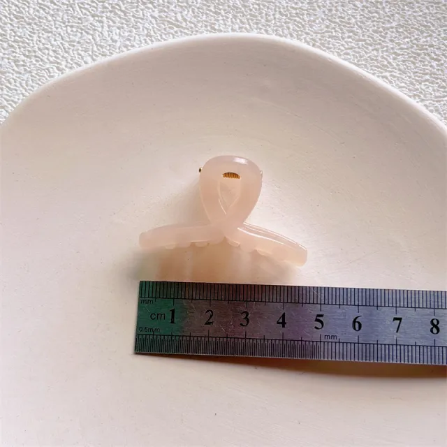 Mini Cute Translucent Bangs Side Clip Pink - Shop at LoveMi