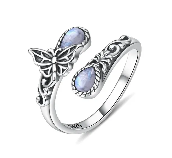 European And American New Accessories Bohemian Style Personality - Antique Silver