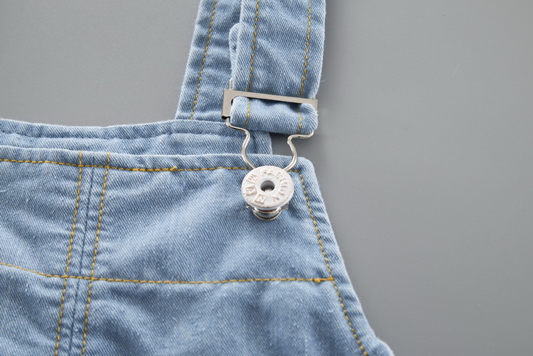 Title 3, Childrens denim overalls Durable and comfortab...