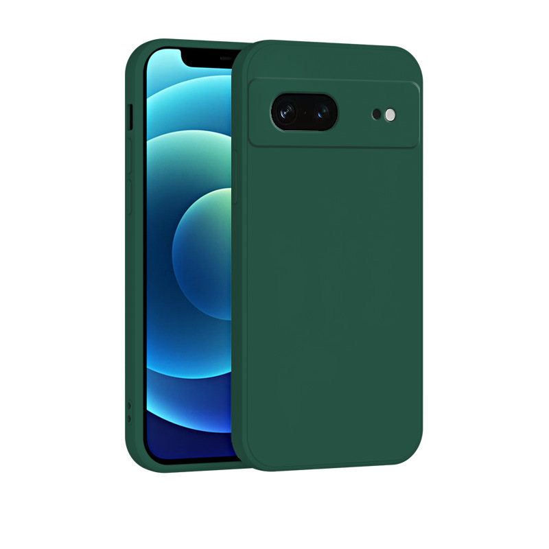 Straight-edged Silicone Pixel 10 Pro Phone Case