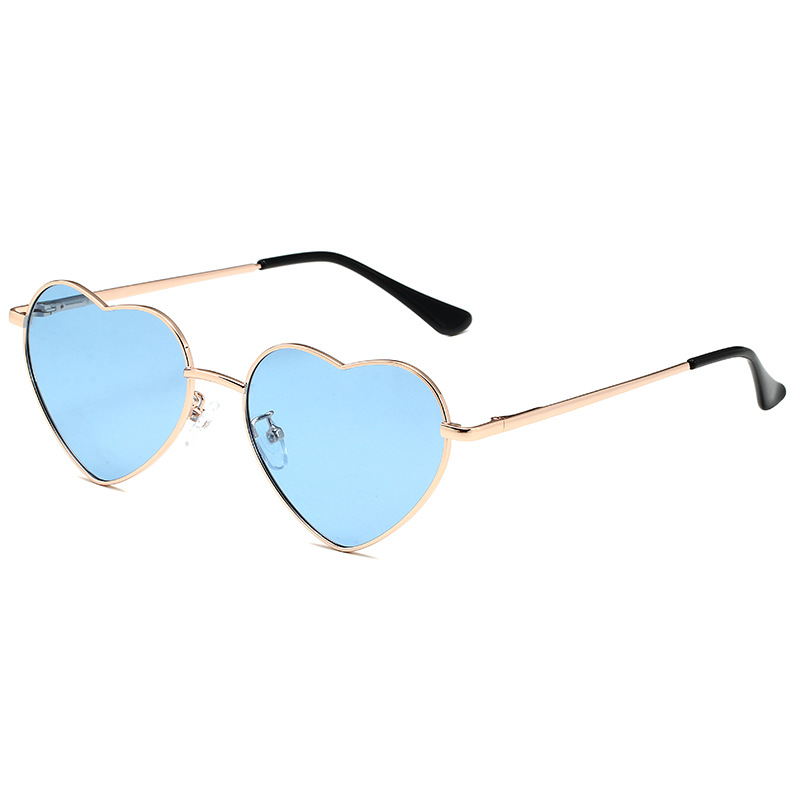 Gold Frame Blue Lens