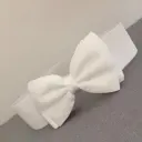 Bow Elastic White