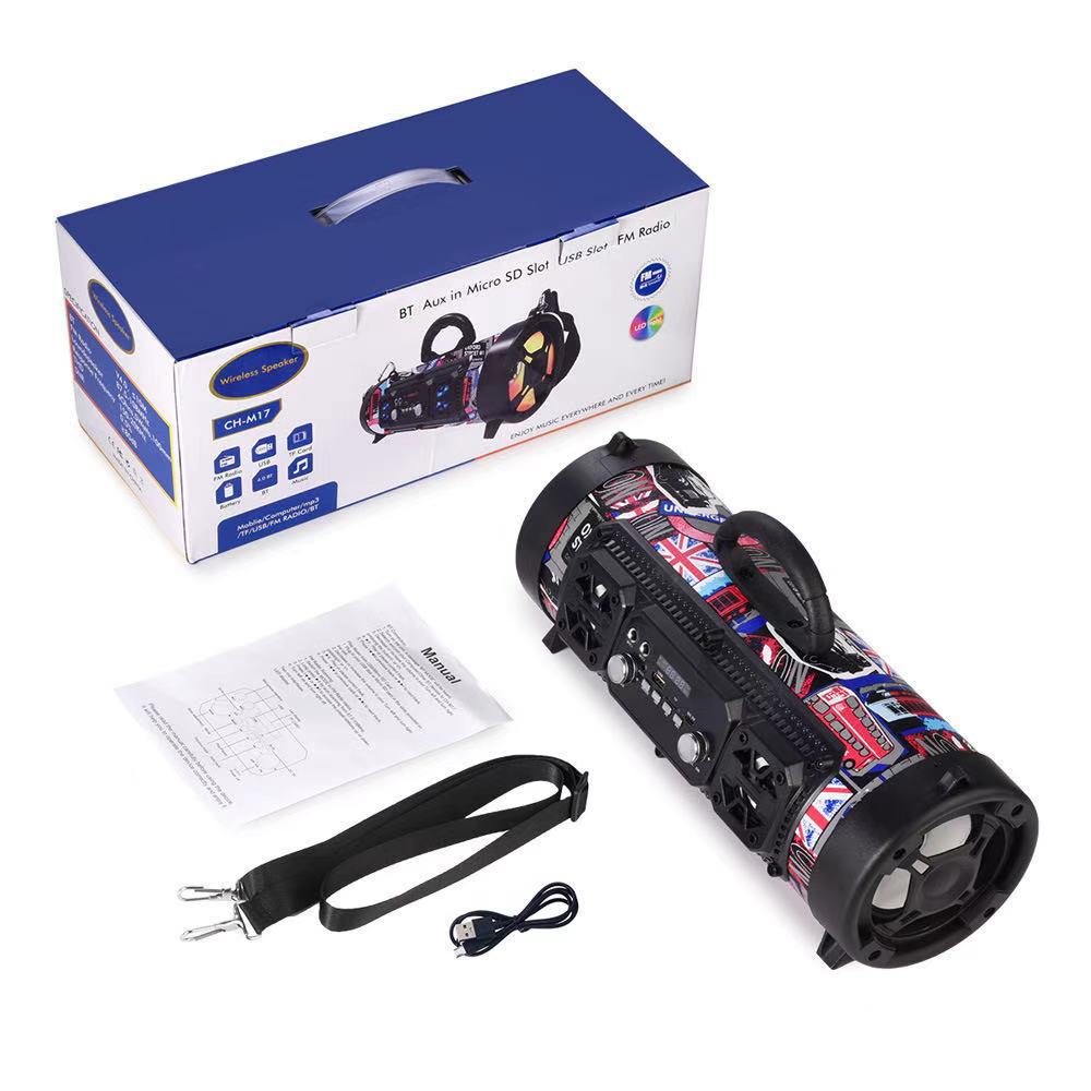 New Overseas-selected Wireless Karaoke Smart Bluetooth Speaker Car Audio Subwoofer Gift For Computers