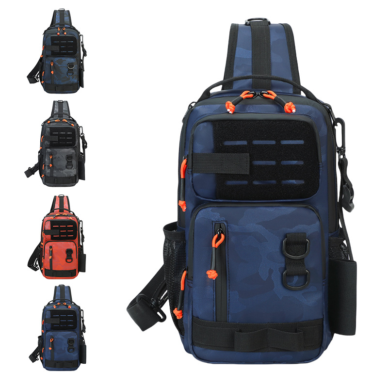 Multi-functional Fishing Single Rod Fishing Outdoor Sports Crossbody Bag