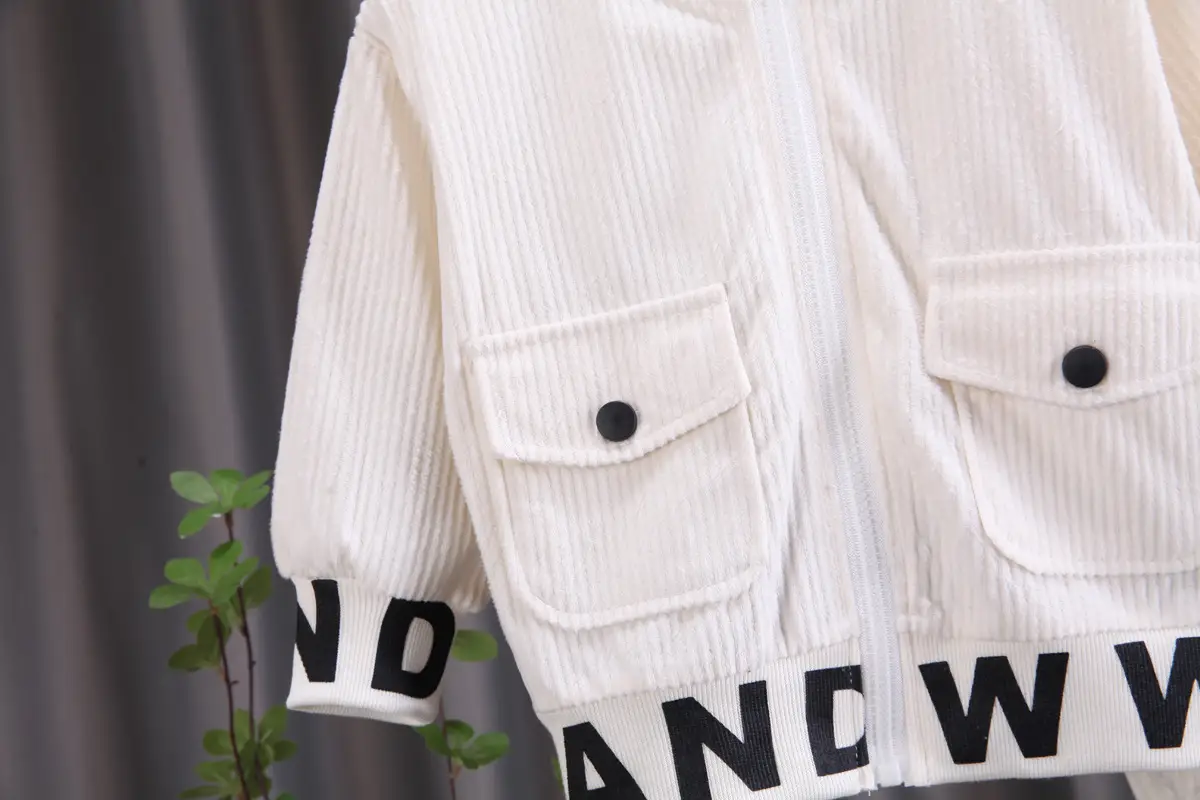 Sports Suit Children's Blouse Corduroy